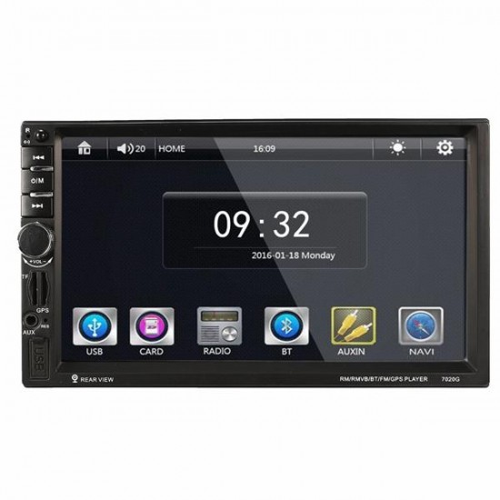 7 Inch Touch Screen Bluetooth 2DIN Car Radio Car MP5 Player