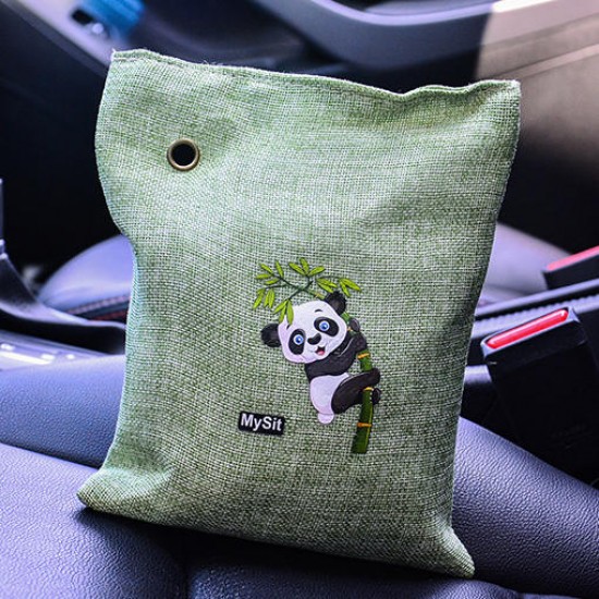100g 200g Car Air Freshener Bamboo Charcoal Bag Home Clean Up Absorb Odor Deodorant
