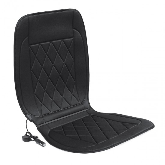 12V 20W Polyester Car Front Seat Heated Cushion Seat Warmer Winter Household Cover Electric Mat