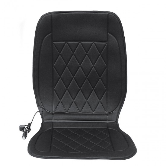 12V 20W Polyester Car Front Seat Heated Cushion Seat Warmer Winter Household Cover Electric Mat