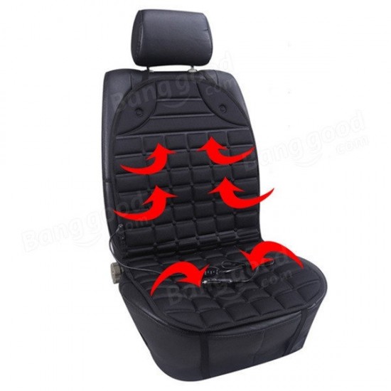 12V 36W-45W Winter Car Seat Heated Cushion Temperature Adjustable Universal