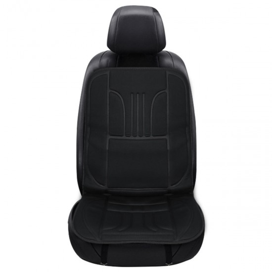 12V 45W Car Front Seat Heated Cushion Seat Warmer Winter Household Cover Electric Heating Mat