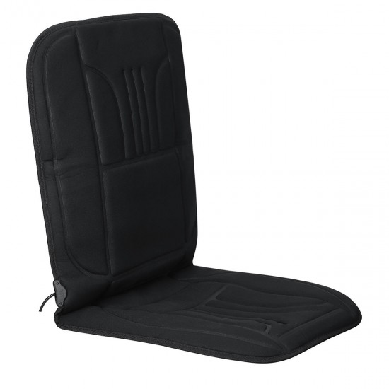 12V 45W Car Front Seat Heated Cushion Seat Warmer Winter Household Cover Electric Heating Mat