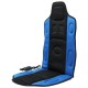 12V Car Seat Heated Cushion Seat Warmer Winter Household Cover Electric Heating Mat Black and Blue