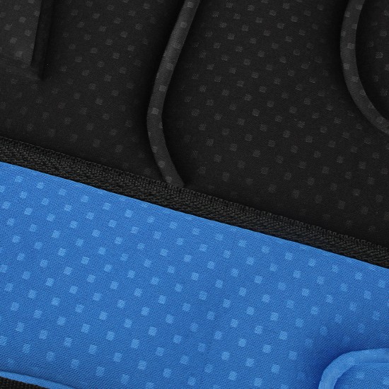 12V Car Seat Heated Cushion Seat Warmer Winter Household Cover Electric Heating Mat Black and Blue