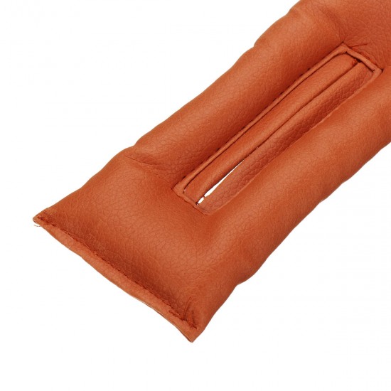 Universal PU Leather Car Seat Gap Leakproof Filler Cushion Stopper Pad Protective Sleeve Seam