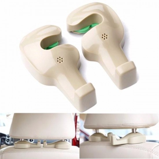 1 Pair Car Auto Delicate Seat Hanger Purse Bags Organizer Coat Holder Hook 1 Pair Car Auto Delicate Seat Hanger Purse Bags Organizer Coat Holder Hook