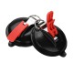 2Pcs Multifunctional PA66 Car D Buckle Suction Cup Tensioner Hook Sucker Hanger Holder 2Pcs Multifunctional PA66 Car D Buckle Suction Cup Tensioner Hook Sucker Hanger Holder