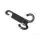 2Pcs Universal ABS Car Seat Back Hook Headrest Luggage Hook 6kg Load 2Pcs Universal ABS Car Seat Back Hook Headrest Luggage Hook 6kg Load
