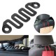 Car Seat Hook Vehicle Head Rest Hanging Hanger Bags Clothes Holder
