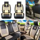 10pcs Car PU Leather Front Rear Car Seat Cushion Covers Universal for 5 Seat Car 10pcs Car PU Leather Front Rear Car Seat Cushion Covers Universal for 5 Seat Car