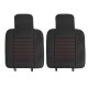 12Pcs Luxury 5-Seat Car Seat Cover Front Rear with Pillow Waist Cushion Black Red 12Pcs Luxury 5-Seat Car Seat Cover Front Rear with Pillow Waist Cushion Black Red