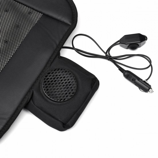12V Car Cooling Seat Cushion Covers Speed Control Ventilate Breathable Summer Chair Fan 12V Car Cooling Seat Cushion Covers Speed Control Ventilate Breathable Summer Chair Fan