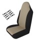 1Pcs Double Layer Nylon Mesh Car Front Seat Cover Cushion Chair Protector Universal