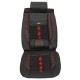 1Pcs PU Leather Car Front Seat Cover Cushion w/ Ice Silk Black/Beige Universal 1Pcs PU Leather Car Front Seat Cover Cushion w/ Ice Silk Black/Beige Universal
