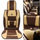 1Pcs PU Leather Car Front Seat Cover Support Cushion Pad Full Surround 7-Seat Universal