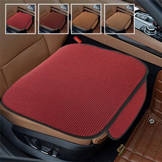Summer Breathable Cool Anti-skid Front Car Seat Cover Protector Mat Pad