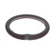 15 Inch PU Leather Black/Grey/Coffe Car Steel Ring Wheel Cover Anti-slip Protecttion Wrap