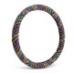 38cm Linen Car Steel Ring Wheel Cover Multi-Color National Styling Flax Cover Universal