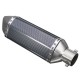 36-51mm Motorcycle Carbon Fiber Exhaust Muffler Pipe Removable Silencer