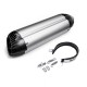 38-51mm 470mm Universal Aluminium Alloy Motorcycle Exhaust Muffler Tip Carbon Style