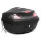 48L Motorcycle Scooter Top Box Topbox Rear Luggage Storage W/LED Light Universal