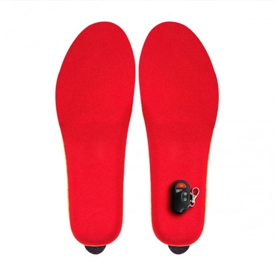 1800mAH Electric Heated Insole Warmer Foot Heater Rechargeable +Digital Remote 41-45 1800mAH Electric Heated Insole Warmer Foot Heater Rechargeable +Digital Remote 41-45