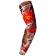 1Pcs Ice Silk Sunscreen Sleeves Outdoor Riding Flower Arm Tattoo Arm Fishing Sleeve