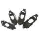 24 Spikes Non-slip Studs Snow Ice Mud Crampons Overshoes Boots Shoe Gripper S-XL