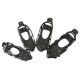 24 Spikes Non-slip Studs Snow Ice Mud Crampons Overshoes Boots Shoe Gripper S-XL 24 Spikes Non-slip Studs Snow Ice Mud Crampons Overshoes Boots Shoe Gripper S-XL
