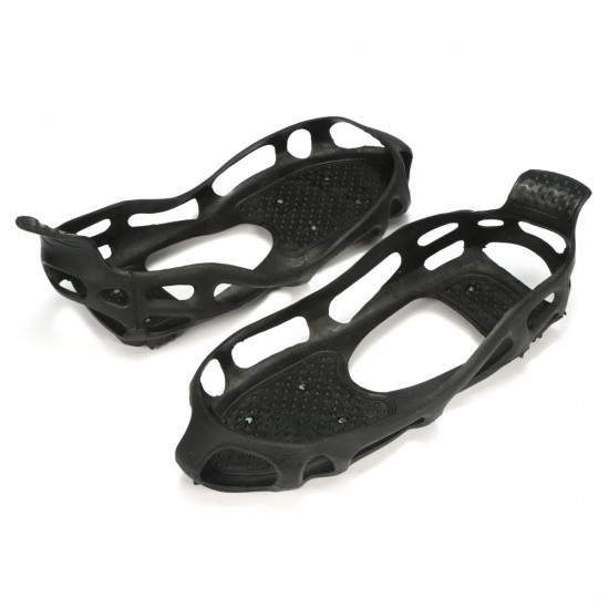 24 Spikes Non-slip Studs Snow Ice Mud Crampons Overshoes Boots Shoe Gripper S-XL 24 Spikes Non-slip Studs Snow Ice Mud Crampons Overshoes Boots Shoe Gripper S-XL