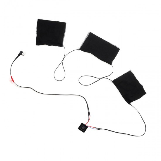 3 Gear 5V USB Adjustable Electric Heating Pads Thermal Vest Heated Jacket Warm Winter 3 Gear 5V USB Adjustable Electric Heating Pads Thermal Vest Heated Jacket Warm Winter