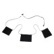 3 Gear 5V USB Adjustable Electric Heating Pads Thermal Vest Heated Jacket Warm Winter 3 Gear 5V USB Adjustable Electric Heating Pads Thermal Vest Heated Jacket Warm Winter