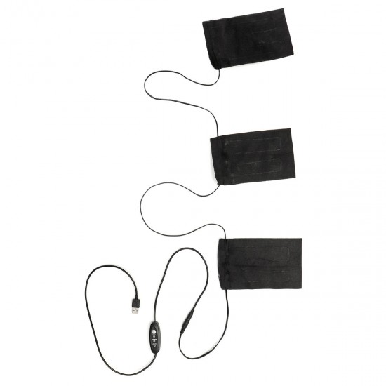 3 Gear USB Electric Heating Pads Thermal Vest Clothes Heated Mobile Warming Gear 3 Gear USB Electric Heating Pads Thermal Vest Clothes Heated Mobile Warming Gear