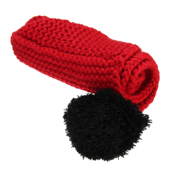 Winter Wool Children Collar Scarf Knitted Collar With Ball Neckerchief Clothing Accessories