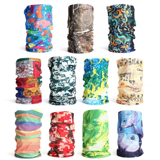 25*48cm Bandanas Zandanas Head Wear Wrap Scarf Wrist Band Multi-use