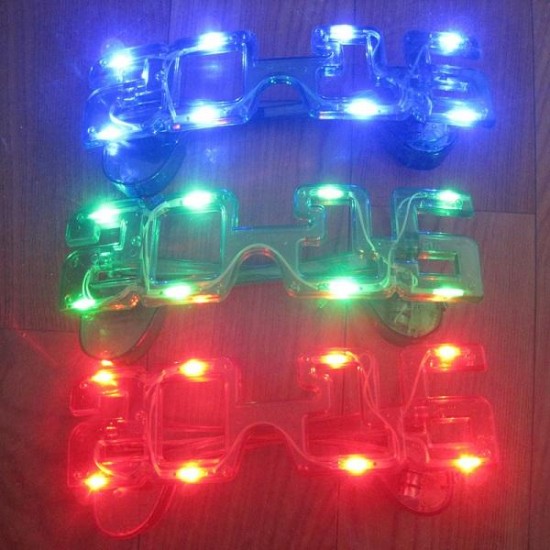 2016 New Year Light Up Party National Day Festival LED Eyewear Glasses