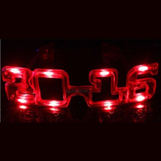 2016 New Year Light Up Party National Day Festival LED Eyewear Glasses