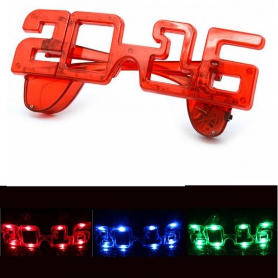 2016 New Year Light Up Party National Day Festival LED Eyewear Glasses