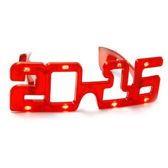 2016 New Year Light Up Party National Day Festival LED Eyewear Glasses