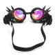 3 Colors Festivals Rave Kaleidoscope Goggles Rainbow Glasses Prism Diffraction Crystal