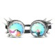 3 Colors Festivals Rave Kaleidoscope Goggles Rainbow Glasses Prism Diffraction Crystal