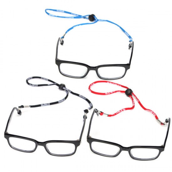 Adjustable Glasses Sun Glassess No-slip Rubber Strap