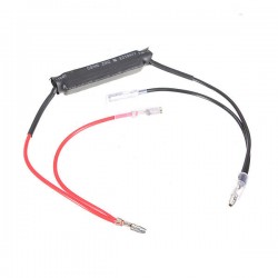 10W 10 Ohm 12V Motorcycle Flasher LED Turn Signal Indicator Resistors Adaptors