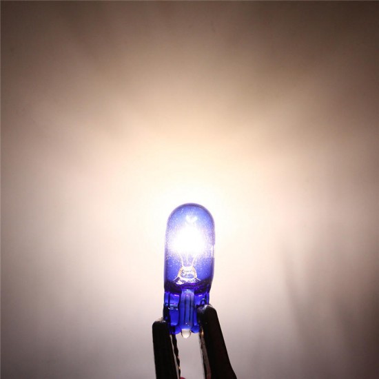 10pcs W5W/T10 5W Super Bright White Light Xenon Sidelight Bulbs Width Lamp 12V