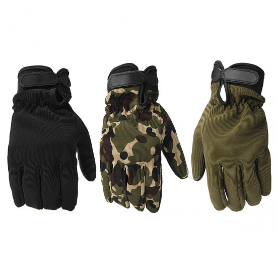 Military CS Tactical Airsoft Shooting Hunting Riding Sports Exercise Full Finger Gloves