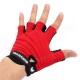 Motorcycle Half Finger Cycling Gloves Bike Bicycle Outdoor Sport S M L XL Red