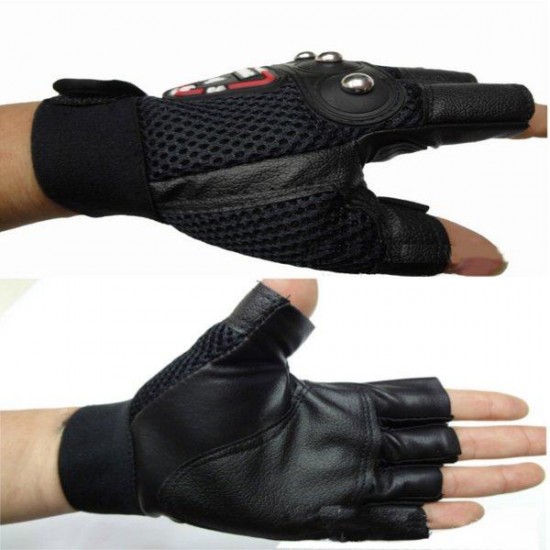 Non-slip Sports Motorcycle Bike Four Rivets Gloves