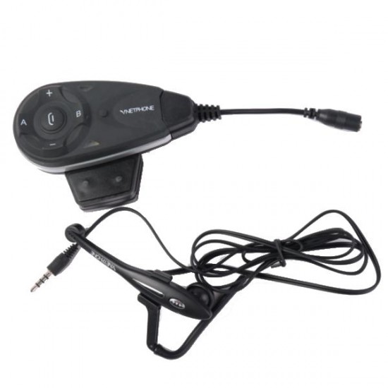 1200m 5 User Intercom Stereo Headset Full-duplex Referee V5C Interphone with Bluetooth Function