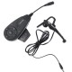 1200m 5 User Intercom Stereo Headset Full-duplex Referee V5C Interphone with Bluetooth Function